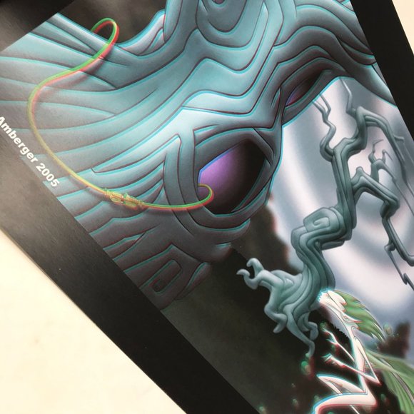 Digital Art - Sean Amberger - Set of 3 - 3-D Art Prints 18" x 12" w 3-D Glasses - Picture 5 of 16